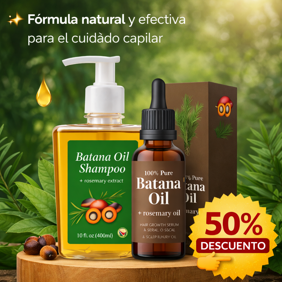 PACK SHAMPOO BATANA + ACEITE