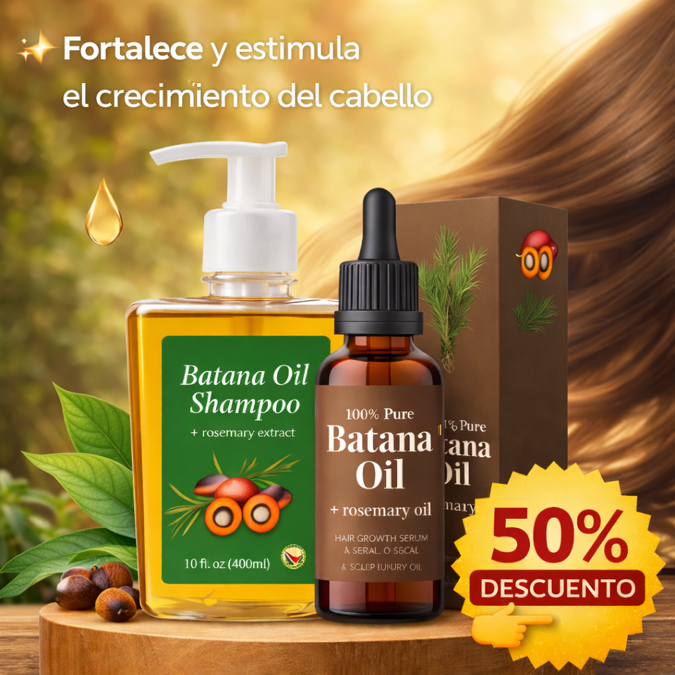 PACK SHAMPOO BATANA + ACEITE