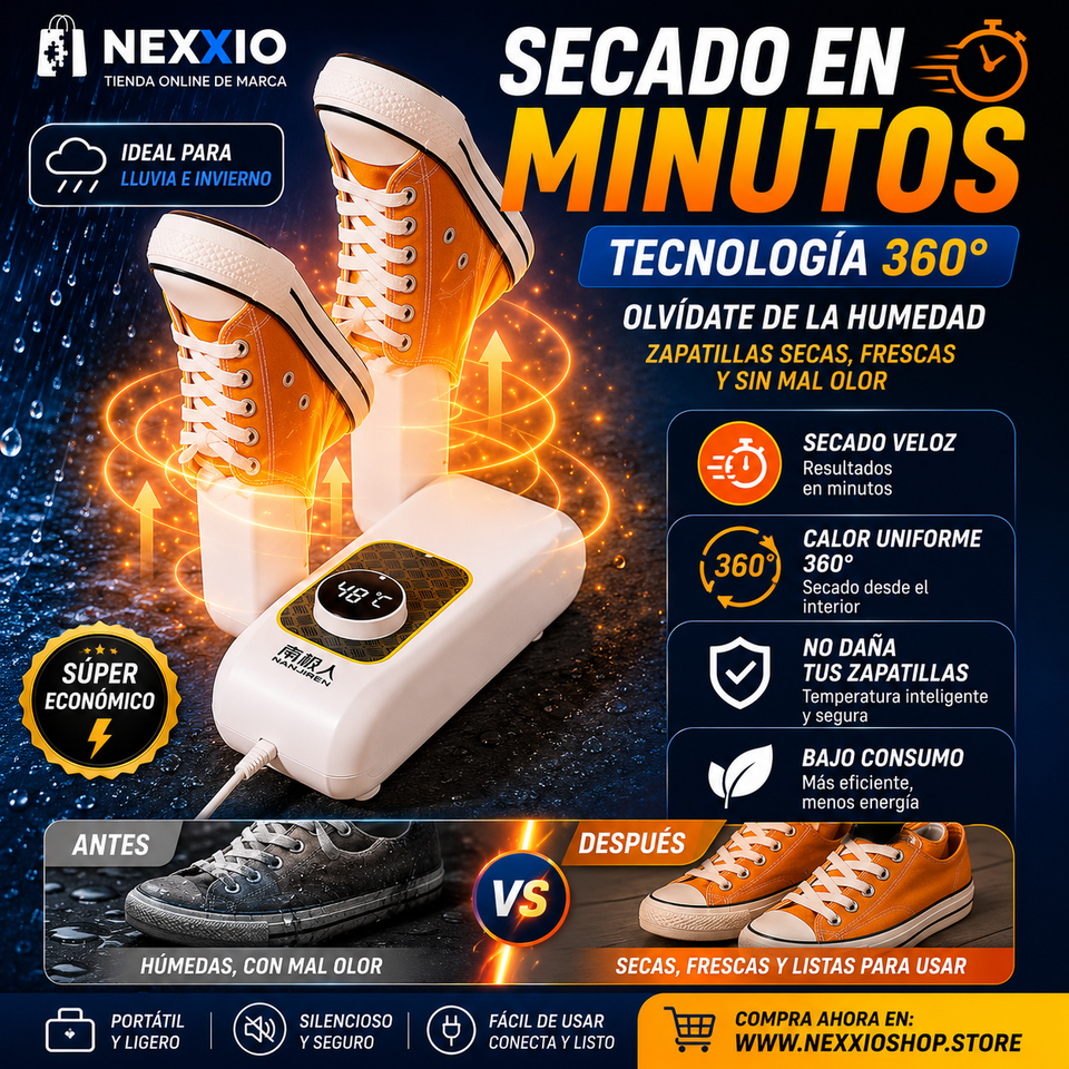 ✅ SECADOR DE ZAPATILLAS TOP 👞🔥