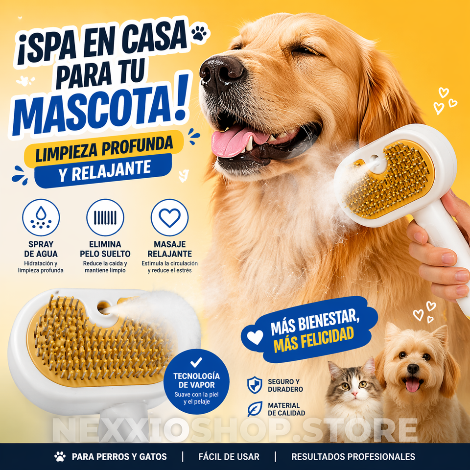 CEPILLO SPA PARA MASCOTAS