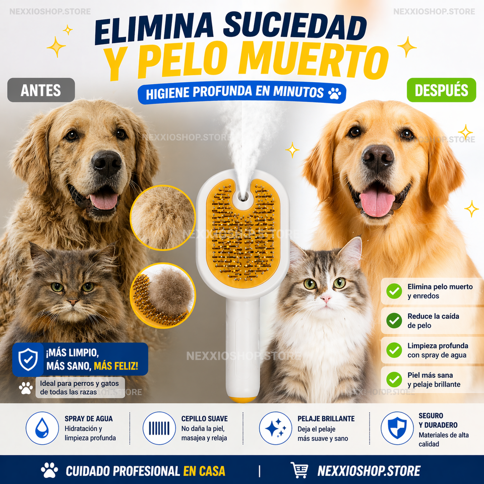 CEPILLO SPA PARA MASCOTAS