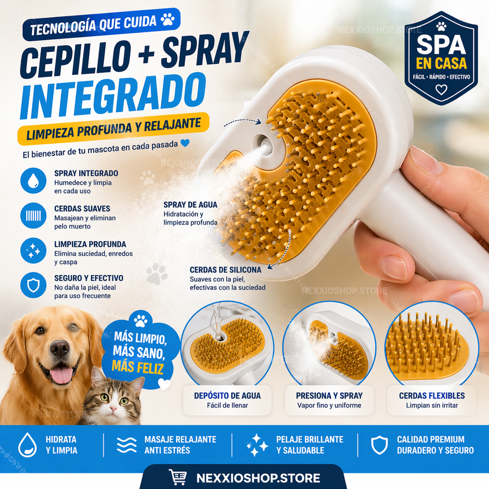 CEPILLO SPA PARA MASCOTAS