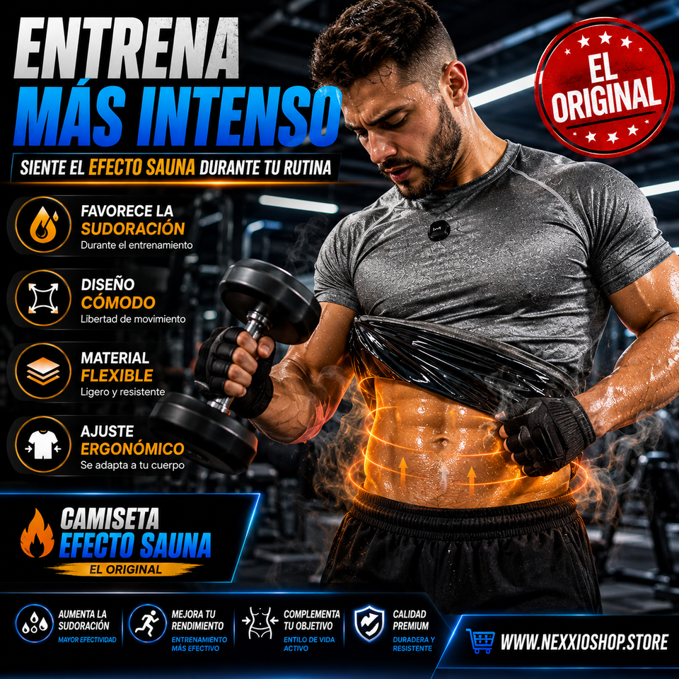 CAMISETA EFECTO SAUNA TOP