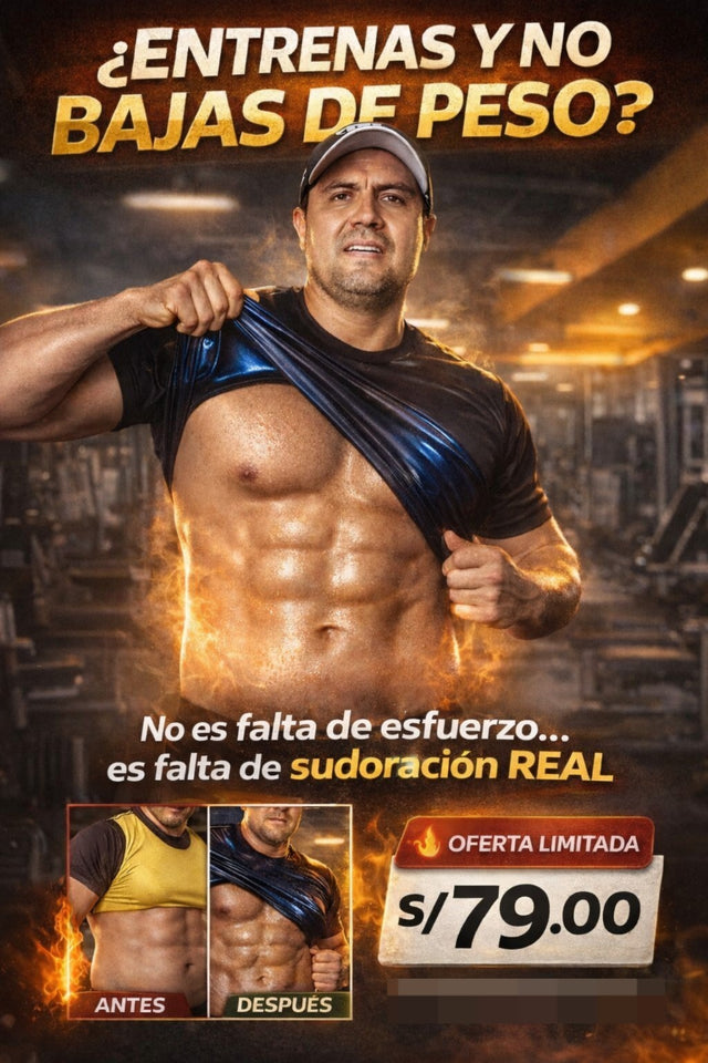 CAMISETA SIN MANGA EFECTO SAUNA